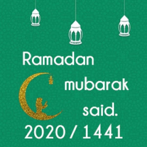 Ramadan mubarak said 2020/1441.