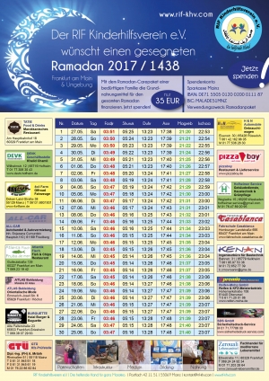 Ramadankalender 2017
